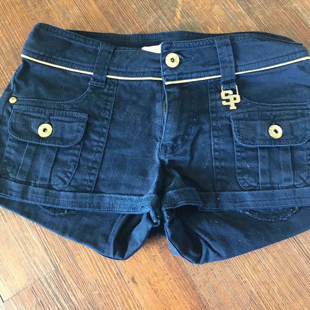 One of a kind sailor shorts.